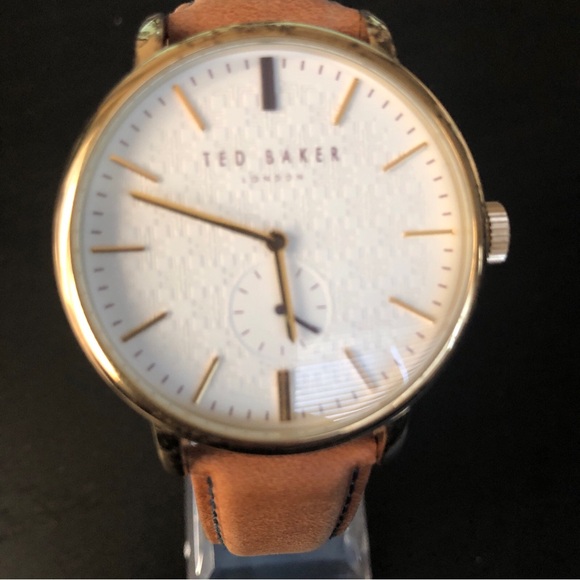 Ted Baker Hamilton Quartz Leather Band Men's Watch - TE15193011 - CLEARANCE SALE - Picture 1 of 10